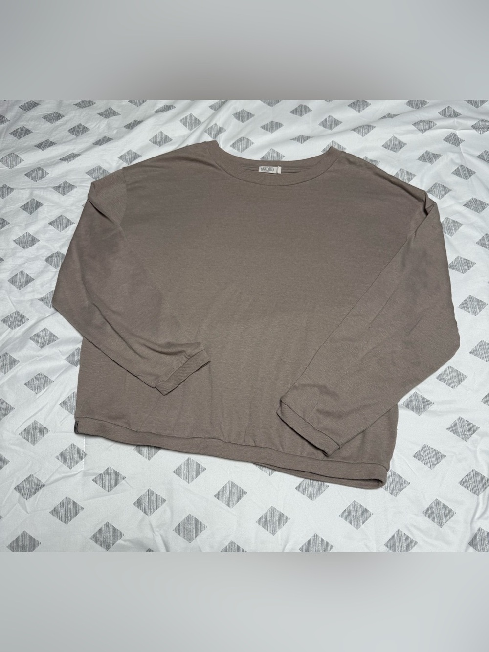 Barefoot Dreams Slub Malibu Burnout Tee